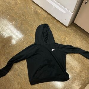 Nice black Nike hoodie has been worn 2 times